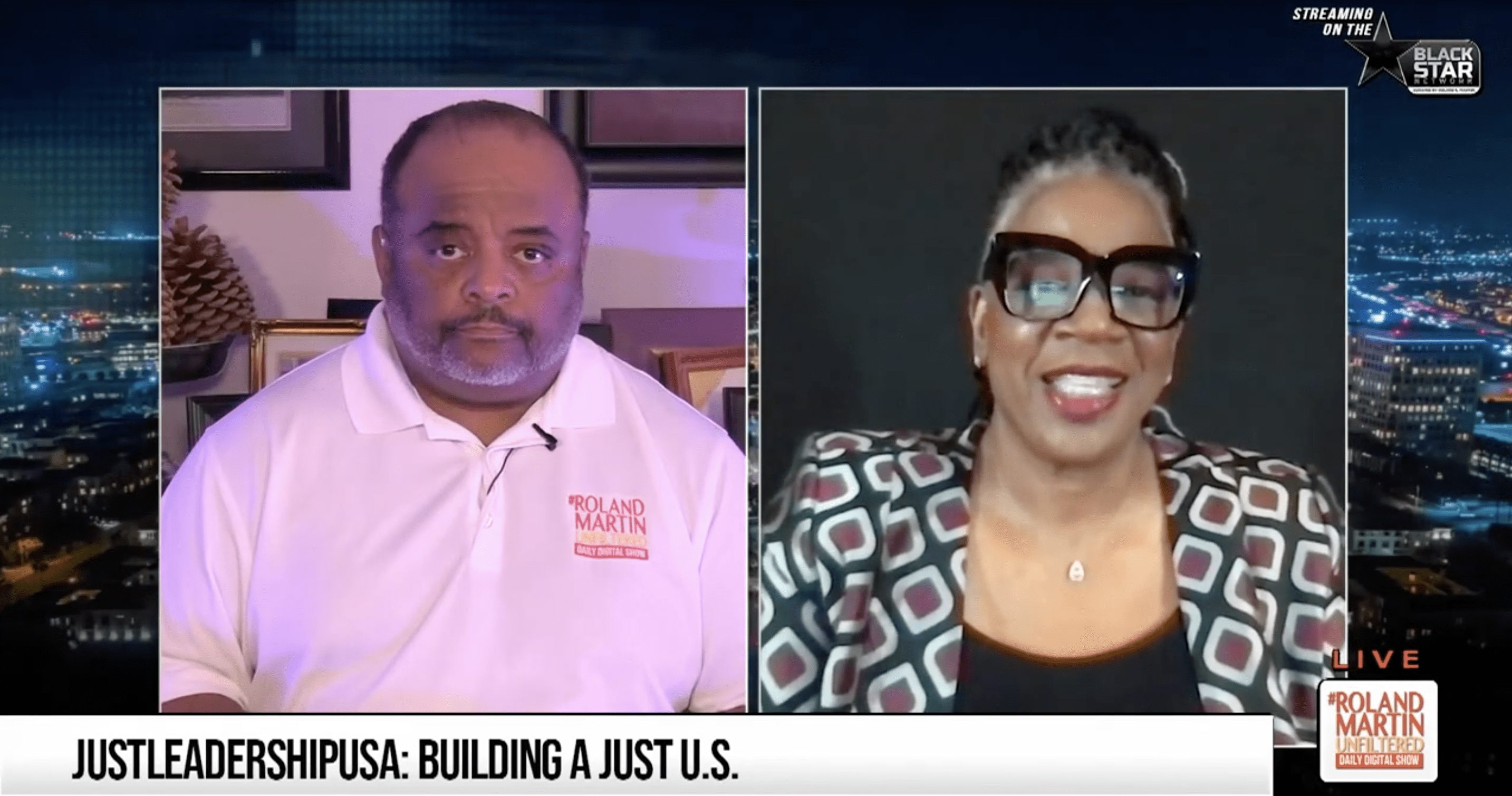 DeAnna Hoskins interviewed on Roland Martin Unfiltered