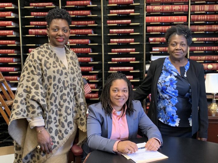 Keturah Herron filing photo (posted on Facebook)